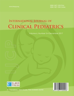 international journal of clinical pediatrics